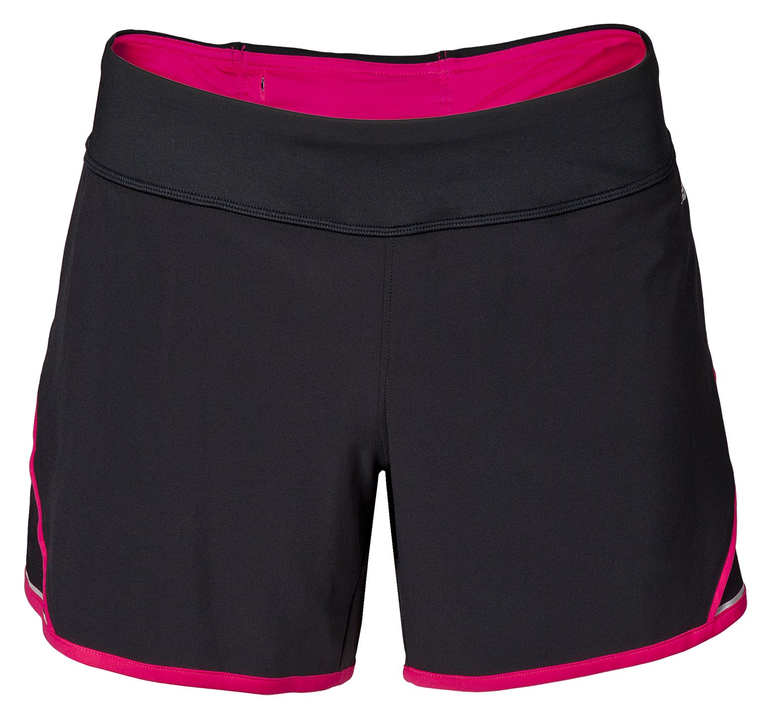2- in-1 Short, Black with Virtual Pink