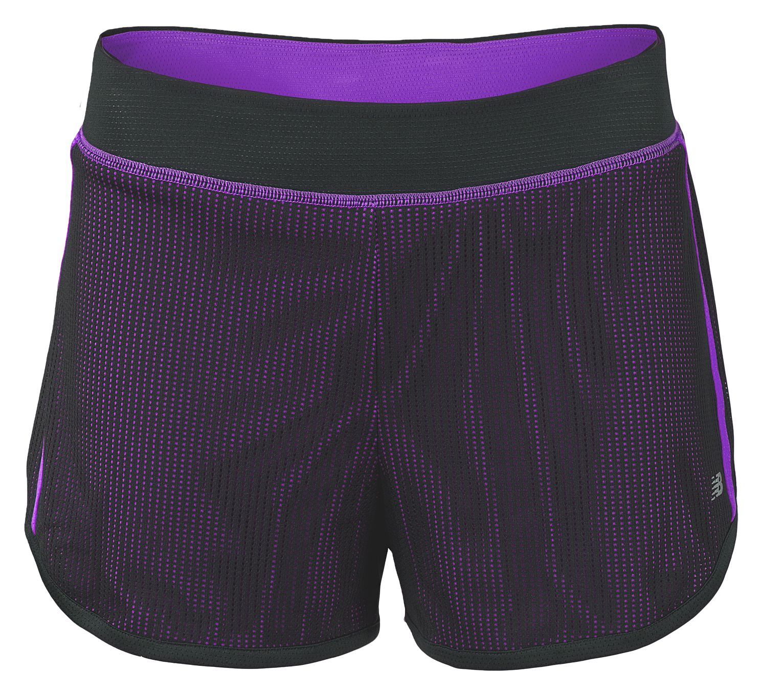 Fun Run Short, Dewberry with Black