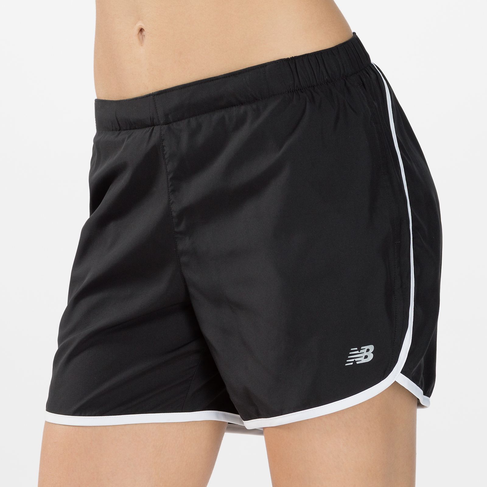 5 inch Go 2 Short, Black with White