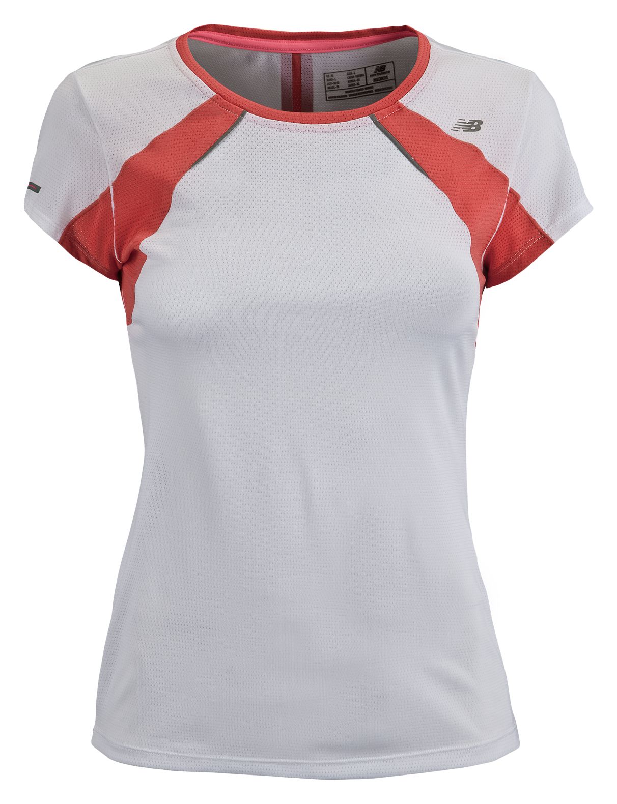NBx Adapter Short Sleeve, White with Cayenne