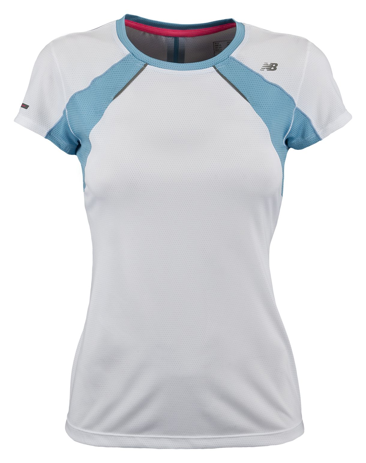 NBx Adapter Short Sleeve, White with Grotto Blue