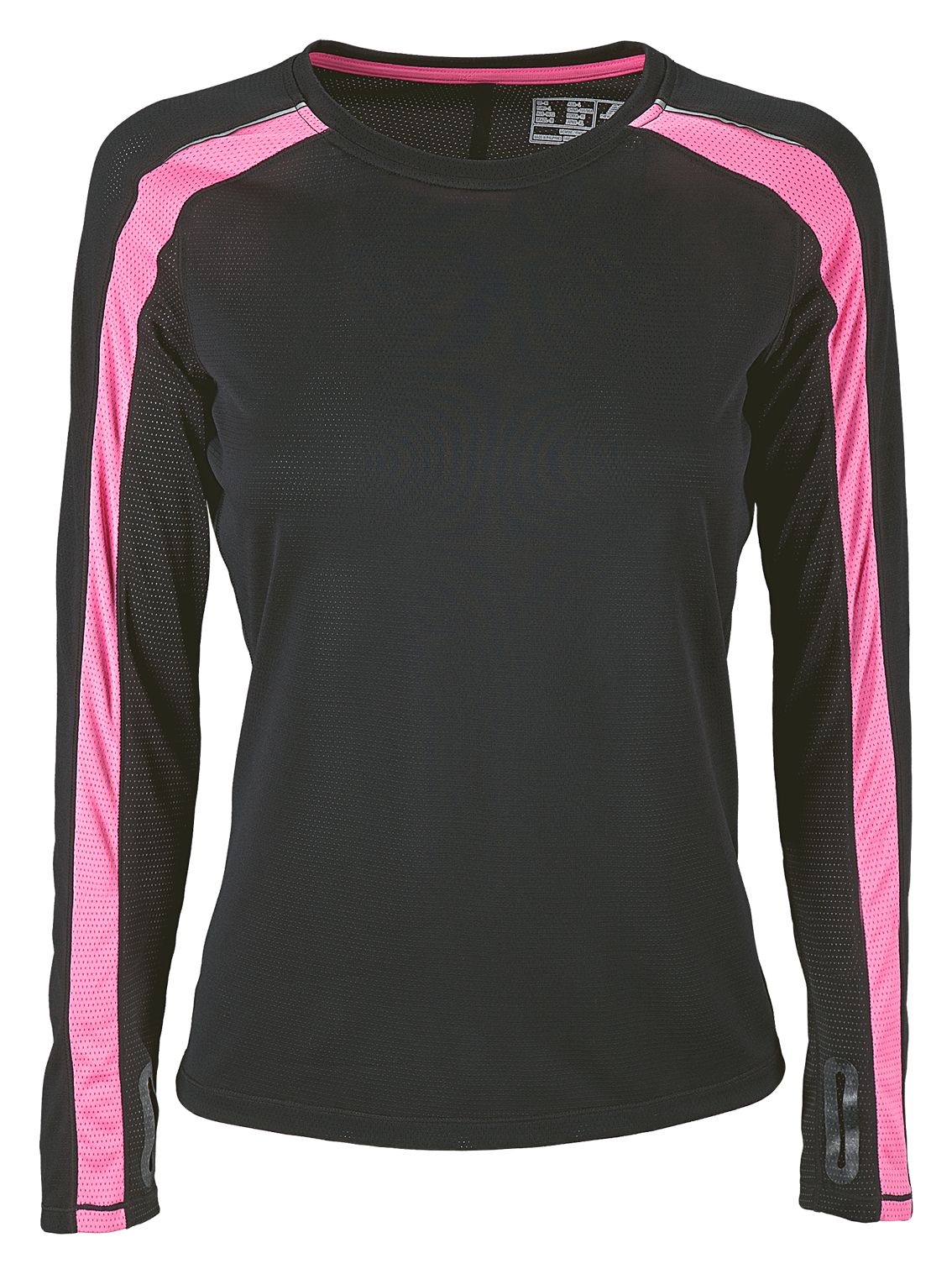 NBx Adapter Long Sleeve, Black with Pink