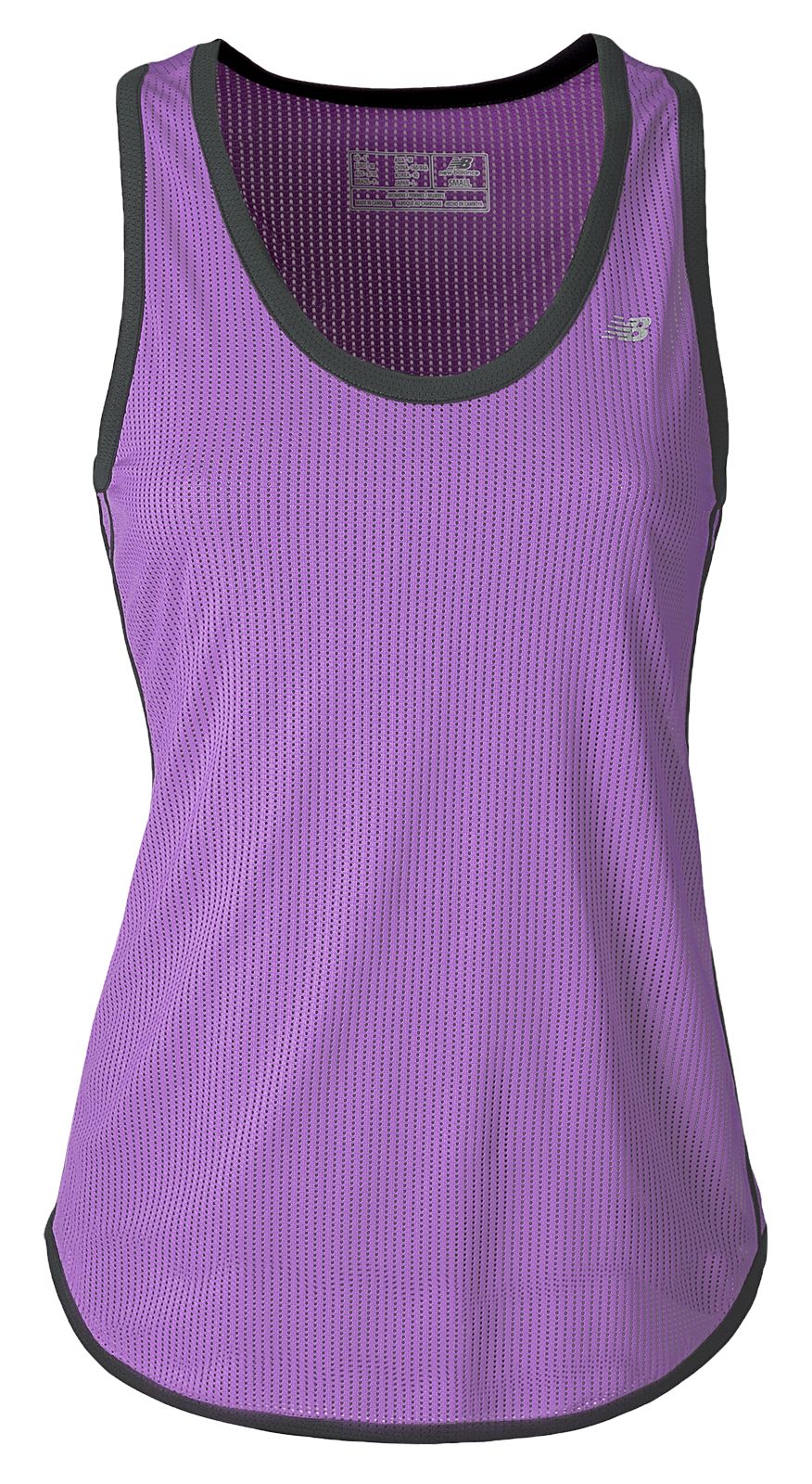 Fun Run Tank, Dewberry with Black