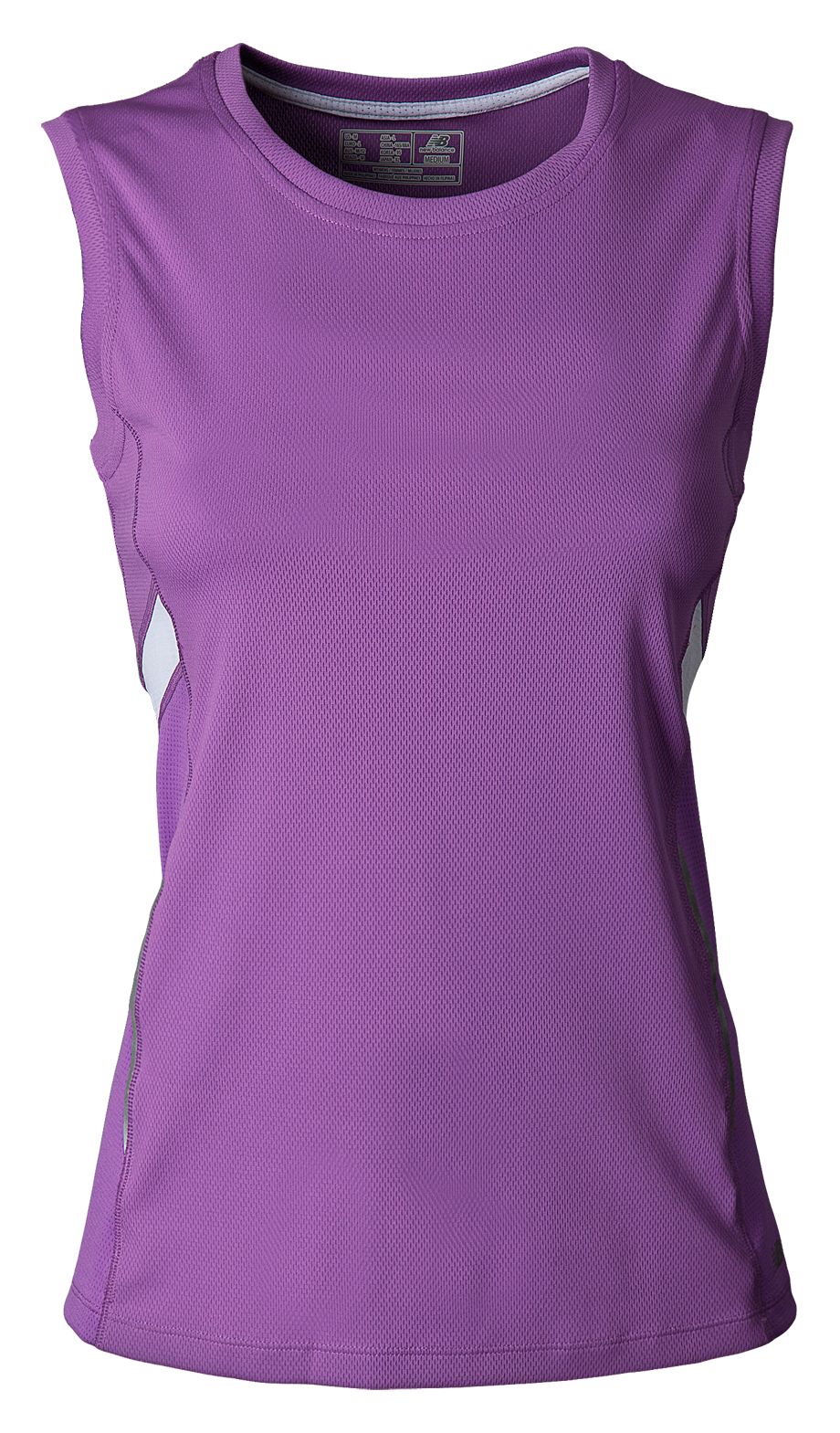 Color-Block Tempo Sleeveless, Dewberry