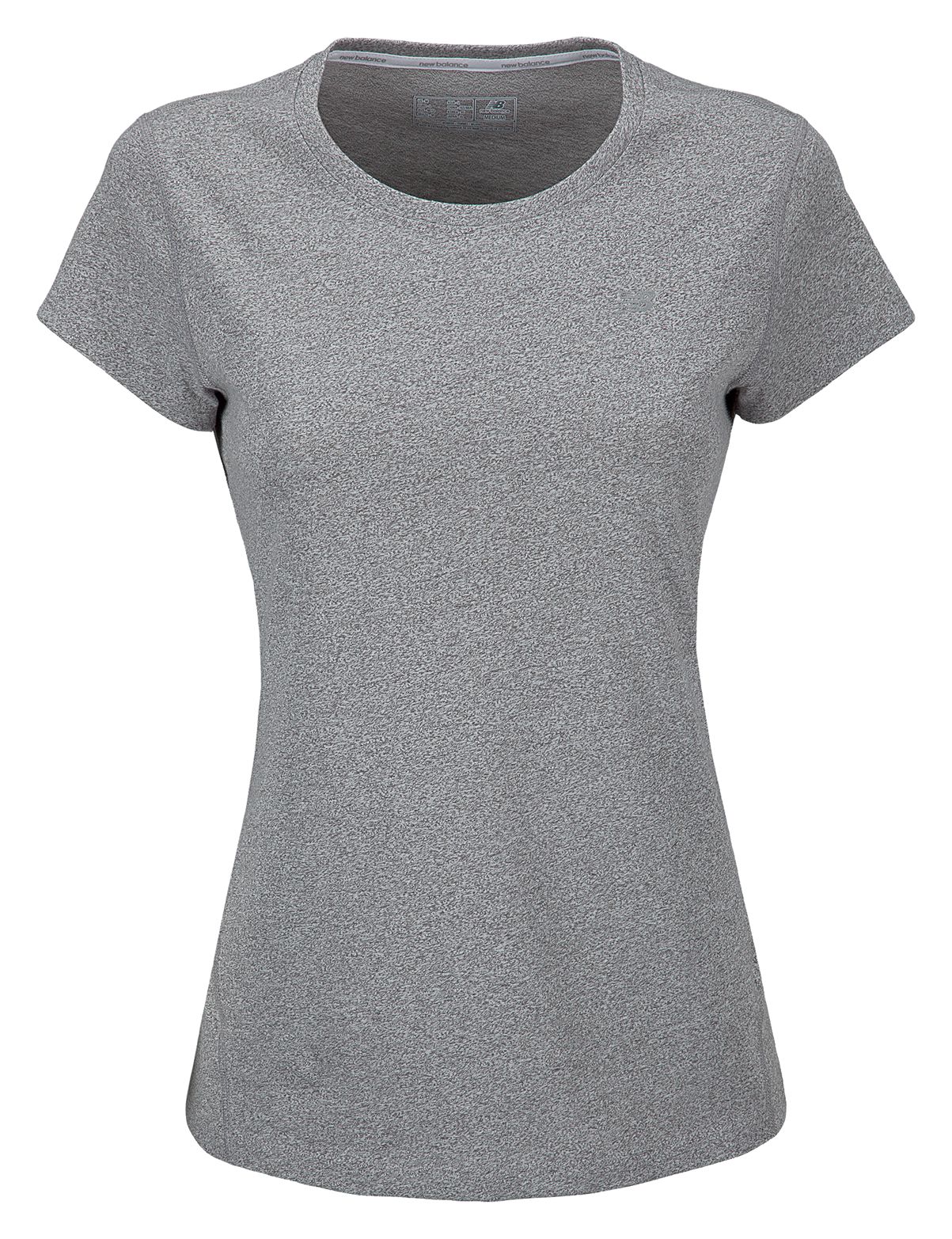 Heathered Short Sleeve, Athletic Grey
