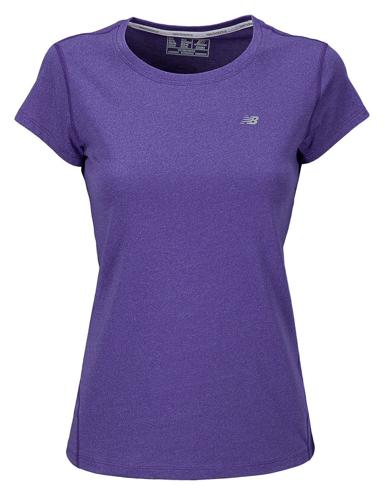 Heathered Short Sleeve, Deep Blue