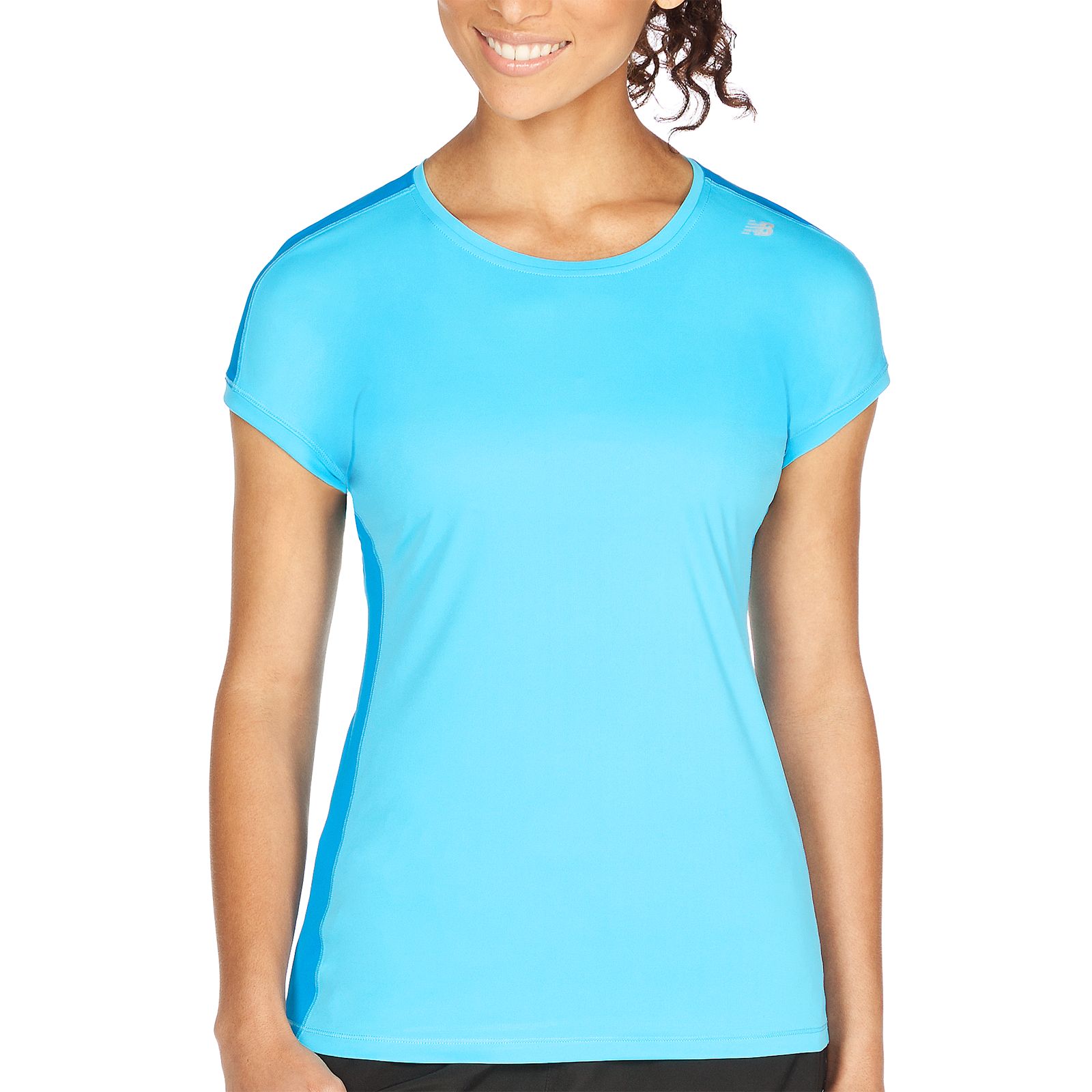 Icefil Short Sleeve, Aquarius with Kinetic Blue