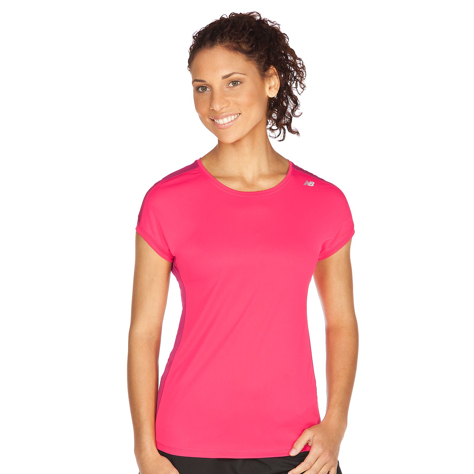 Icefil Short Sleeve, Raspberry with Sangria