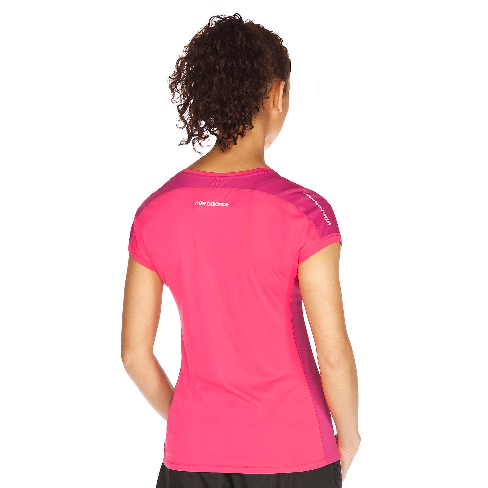 Icefil Short Sleeve, Raspberry with Sangria