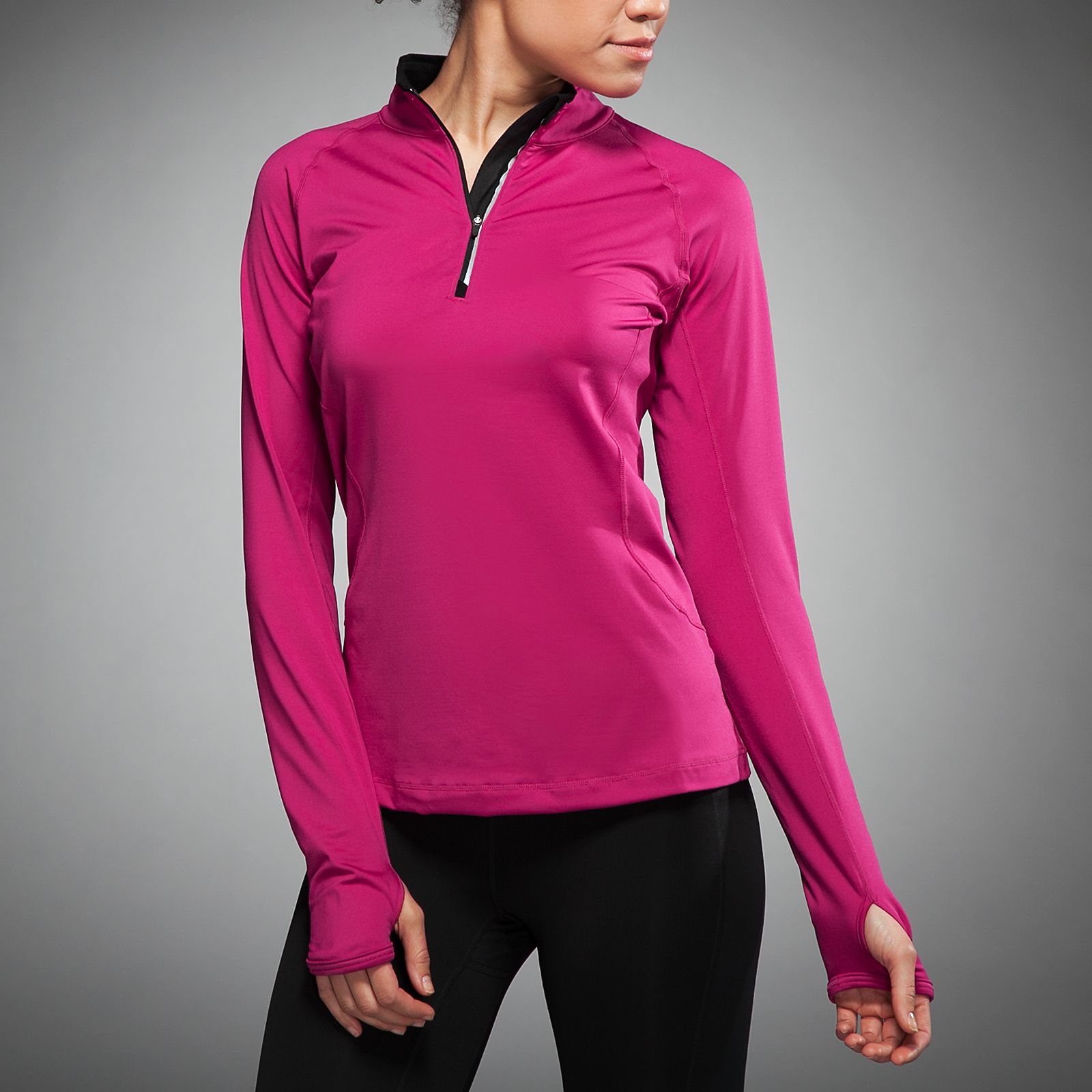 HKNB Megaheat Half Zip, Sangria