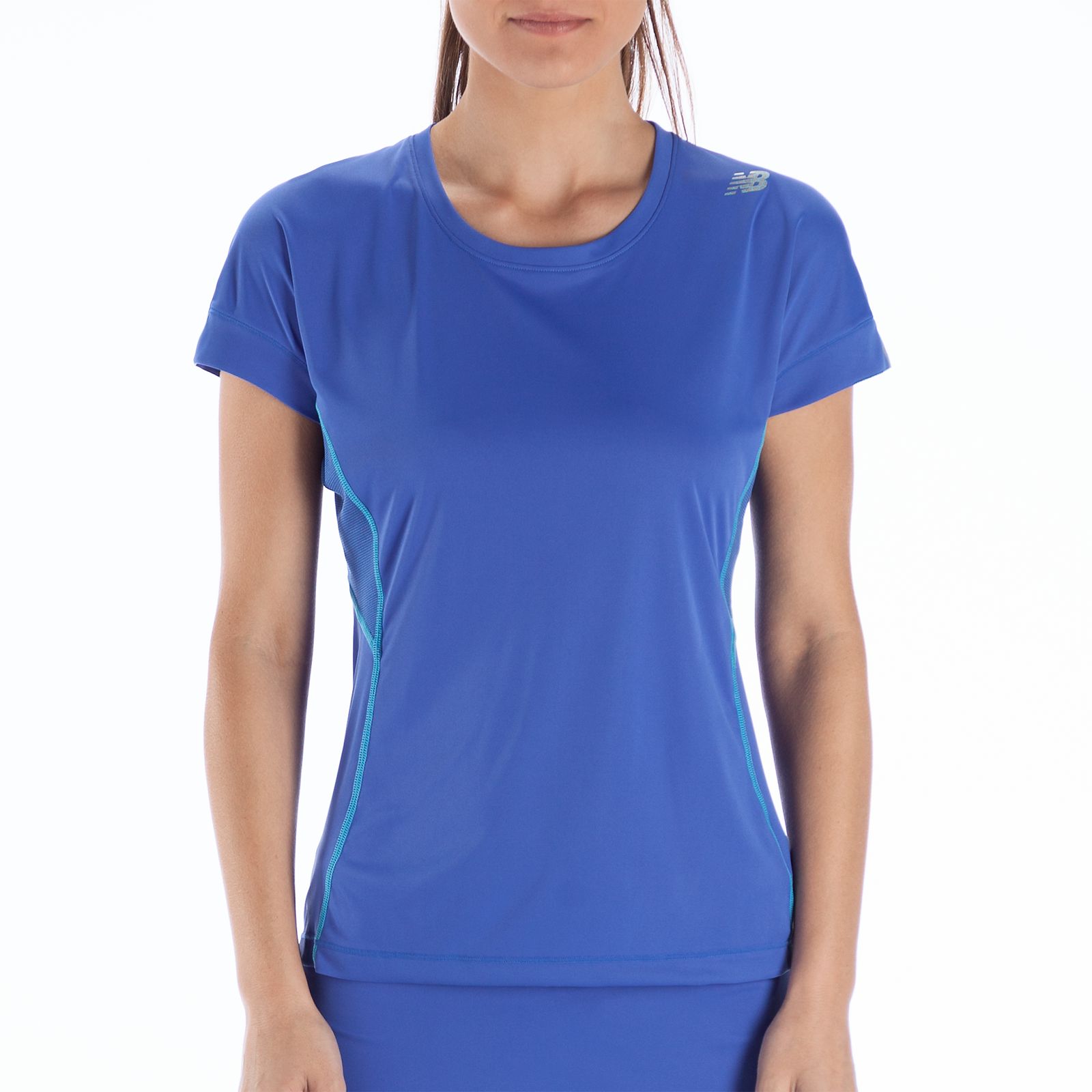 Impact Short Sleeve, Dazzling Blue with Blue Atoll