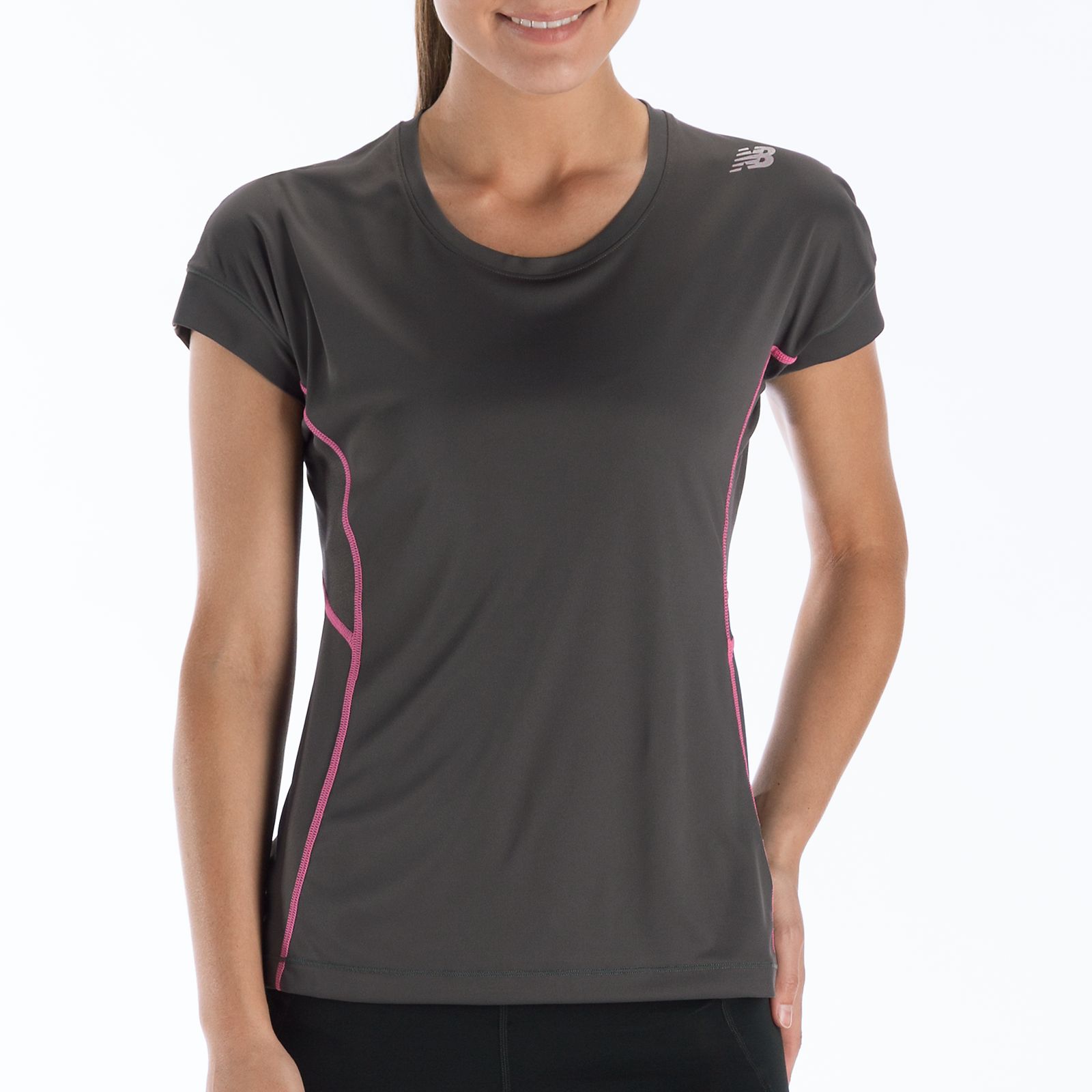 Impact Short Sleeve, Magnet with Pink Shock
