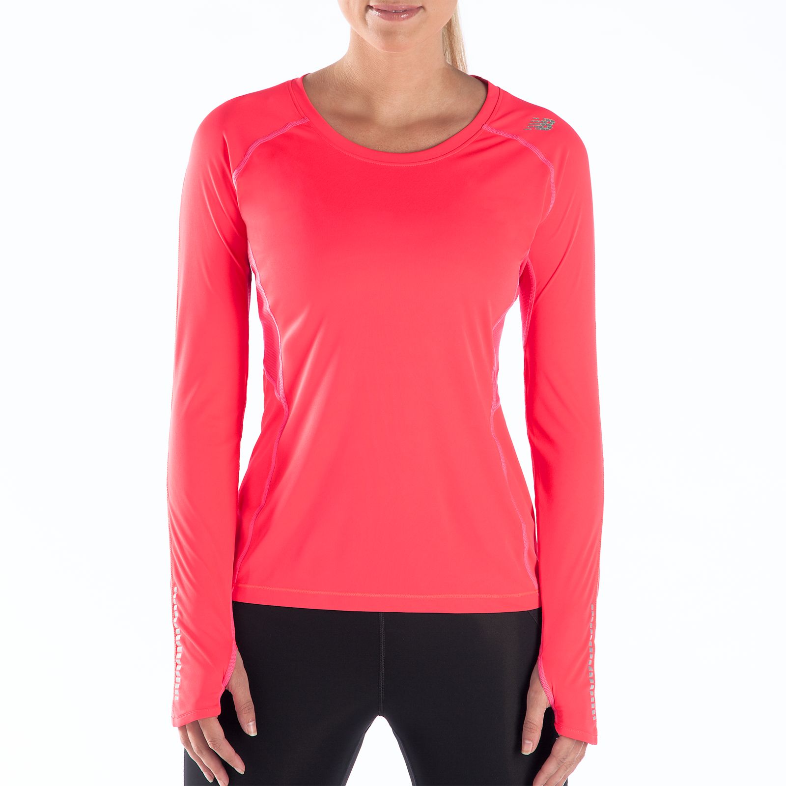 Impact Long Sleeve, Diva Pink with Pink Shock