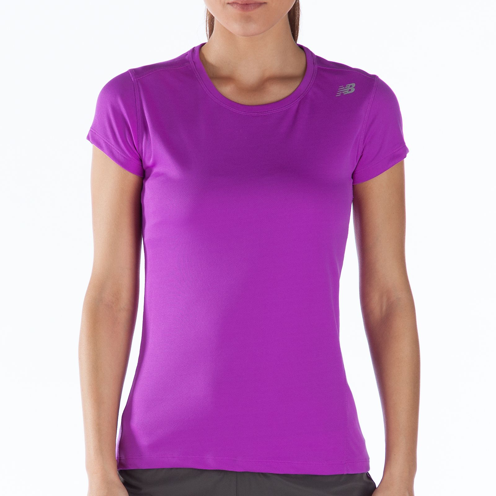 Go 2 Short Sleeve, Purple Cactus Flower