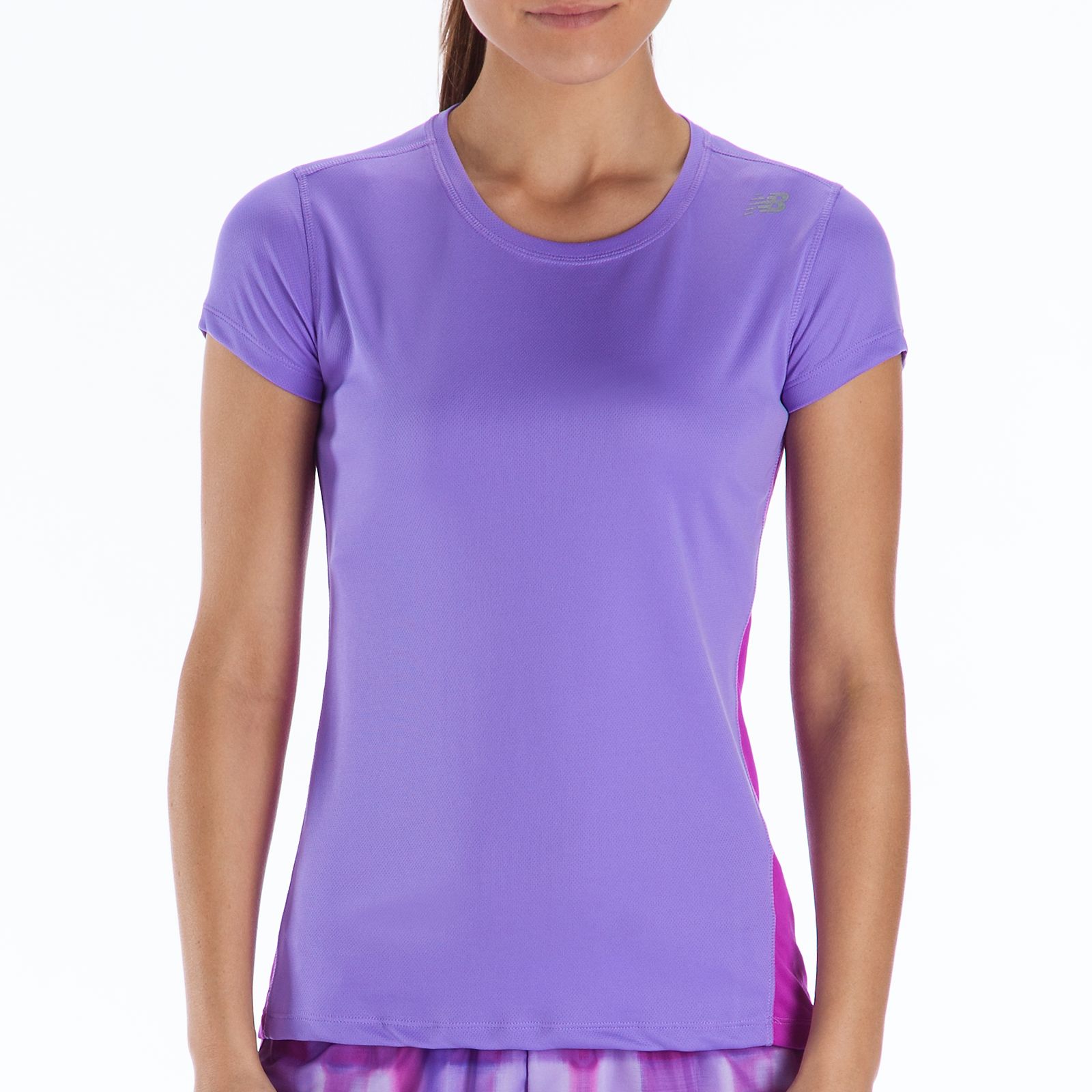 Go 2 Short Sleeve, Purplehaze with Purple Cactus Flower