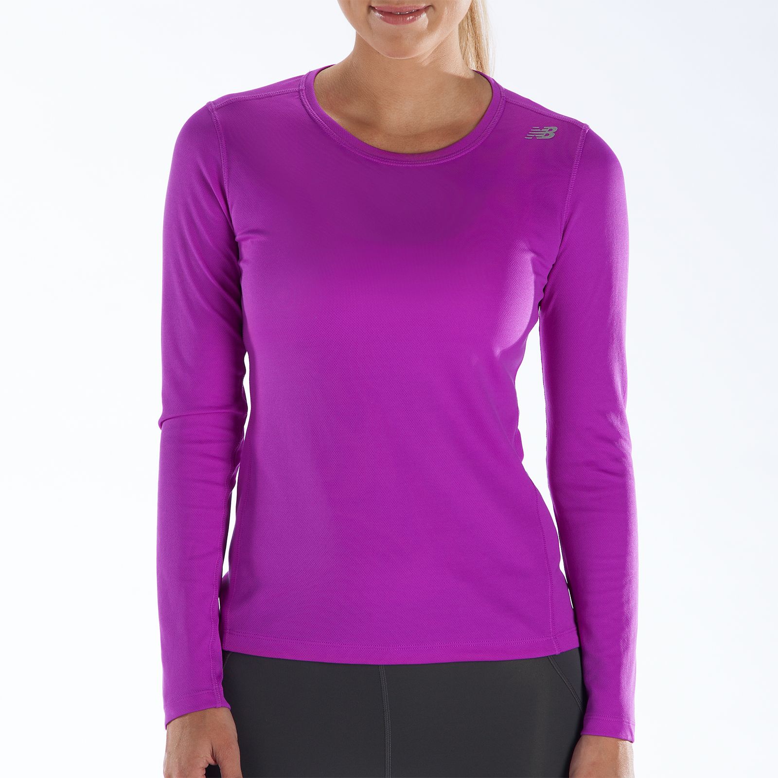 Go 2 Long Sleeve, Purple Cactus Flower