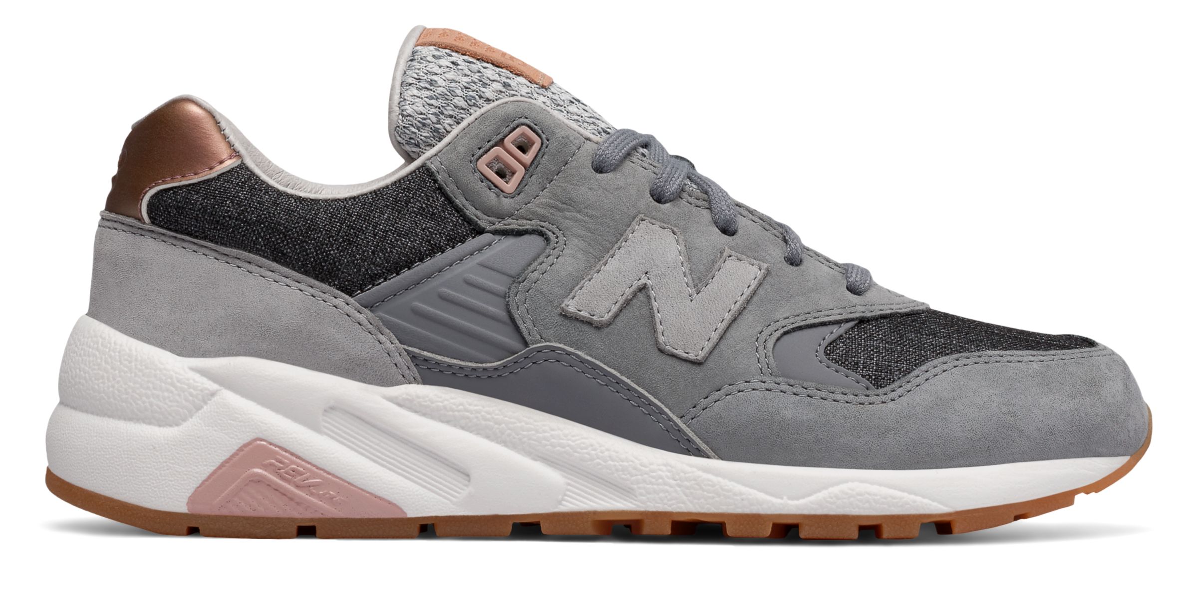 new balance 580 femme brun