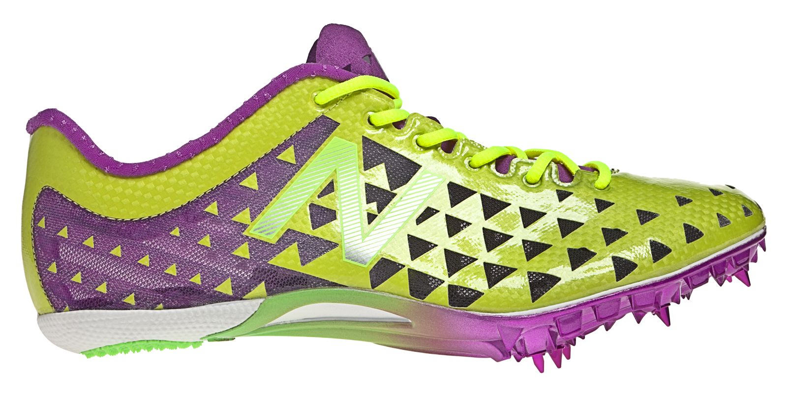 New Balance 400, Green with Purple