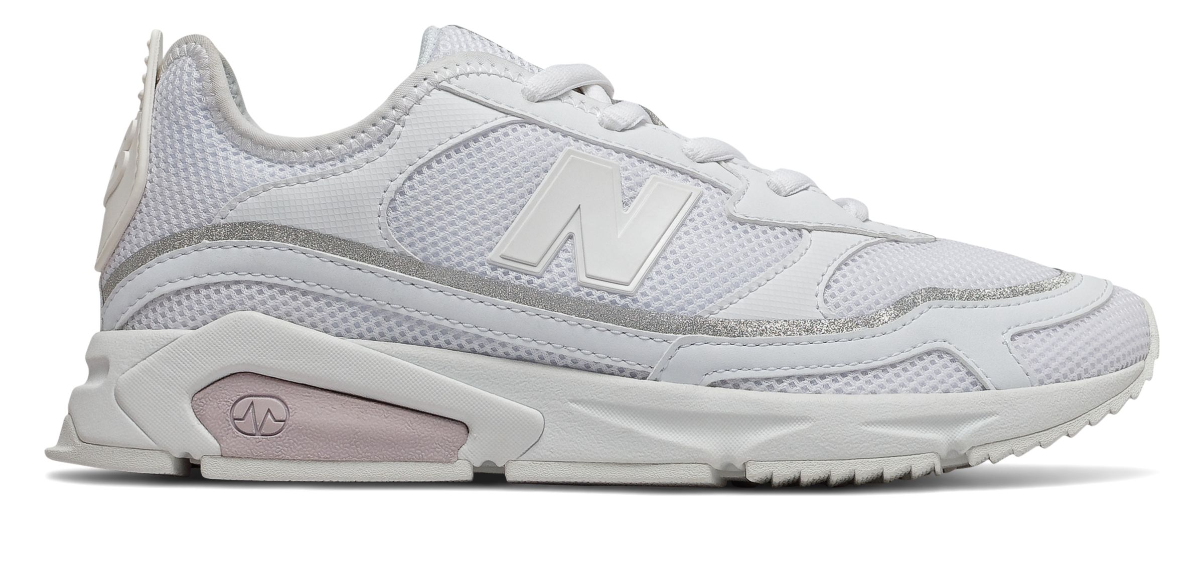New Balance Womens WMNS X-Racer 'Munsell White' Munsell White/Logwood Marathon Running Shoes/Sneakers WSXRCHER - WSXRCHER