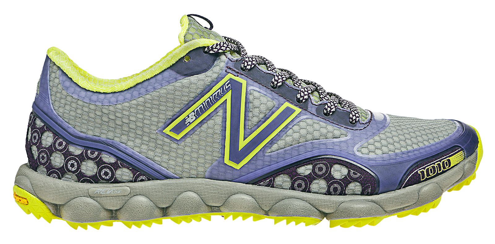 Minimus 1010 Trail, Silver with Purple & Neon Yellow