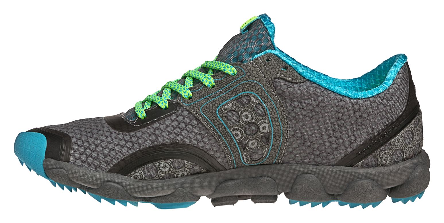 Minimus 1010 Trail, Grey with Blue Atoll &amp; Lime Green