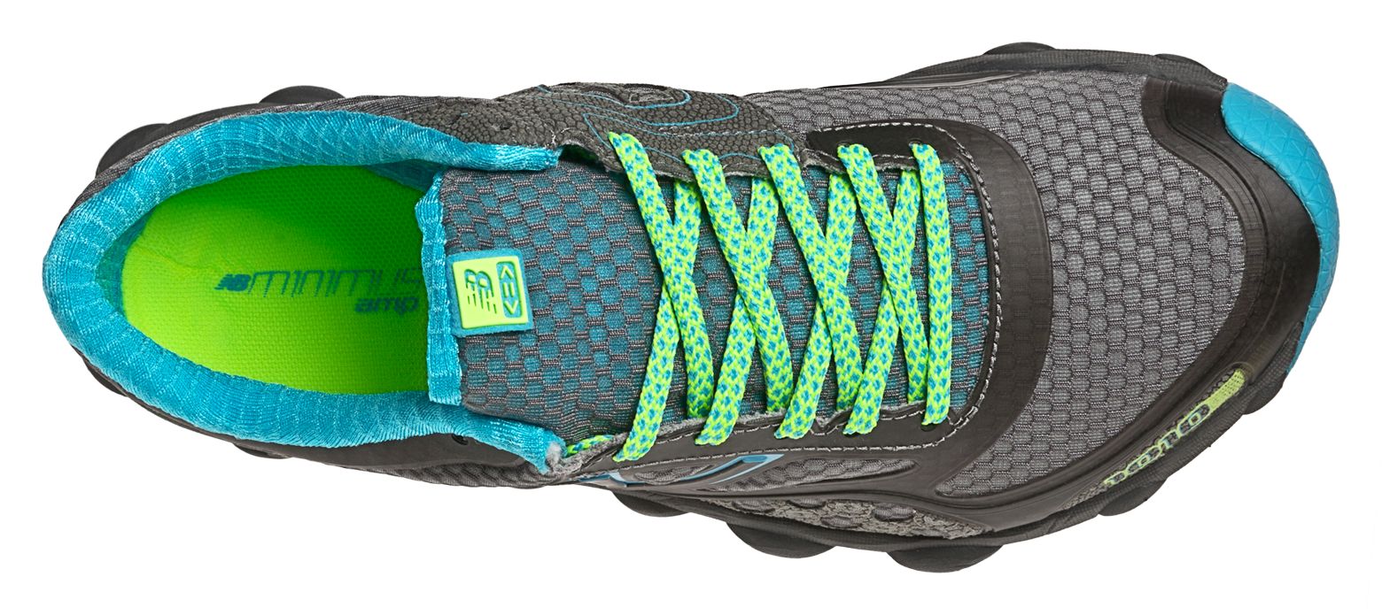Minimus 1010 Trail, Grey with Blue Atoll &amp; Lime Green
