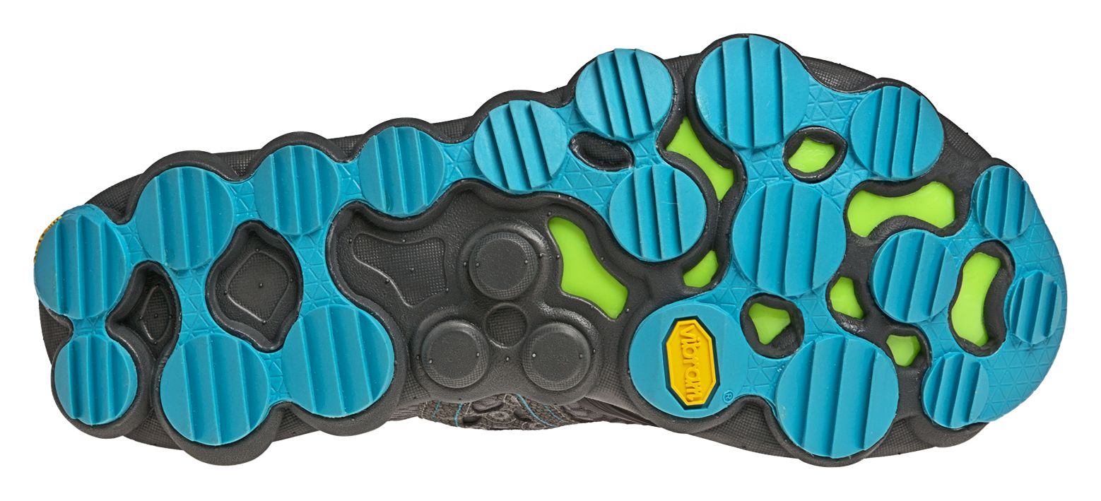 Minimus 1010 Trail, Grey with Blue Atoll &amp; Lime Green