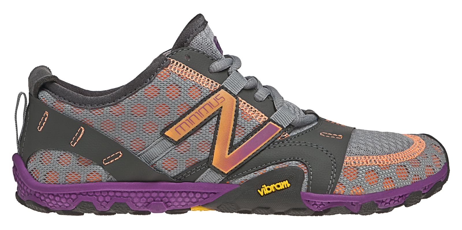 Minimus 10V2 Trail, Silver with Purple