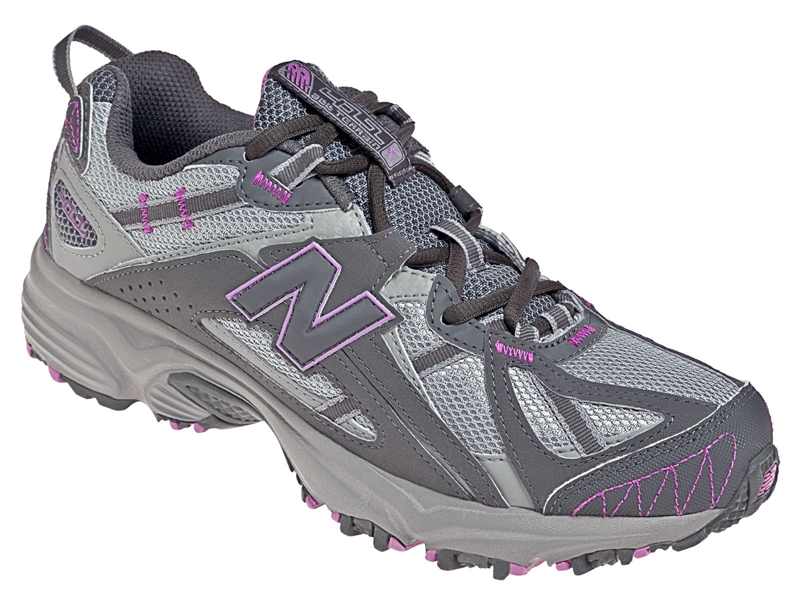New Balance 411, Grey with Pink