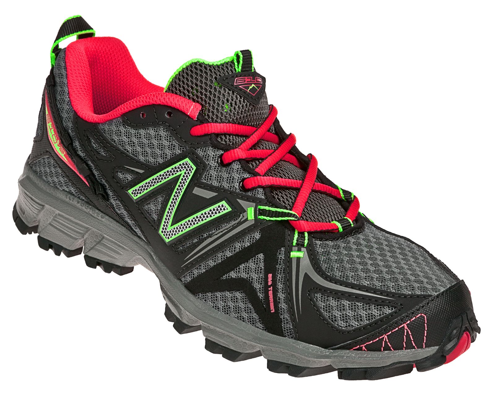 New Balance 610v2, Black with Diva Pink