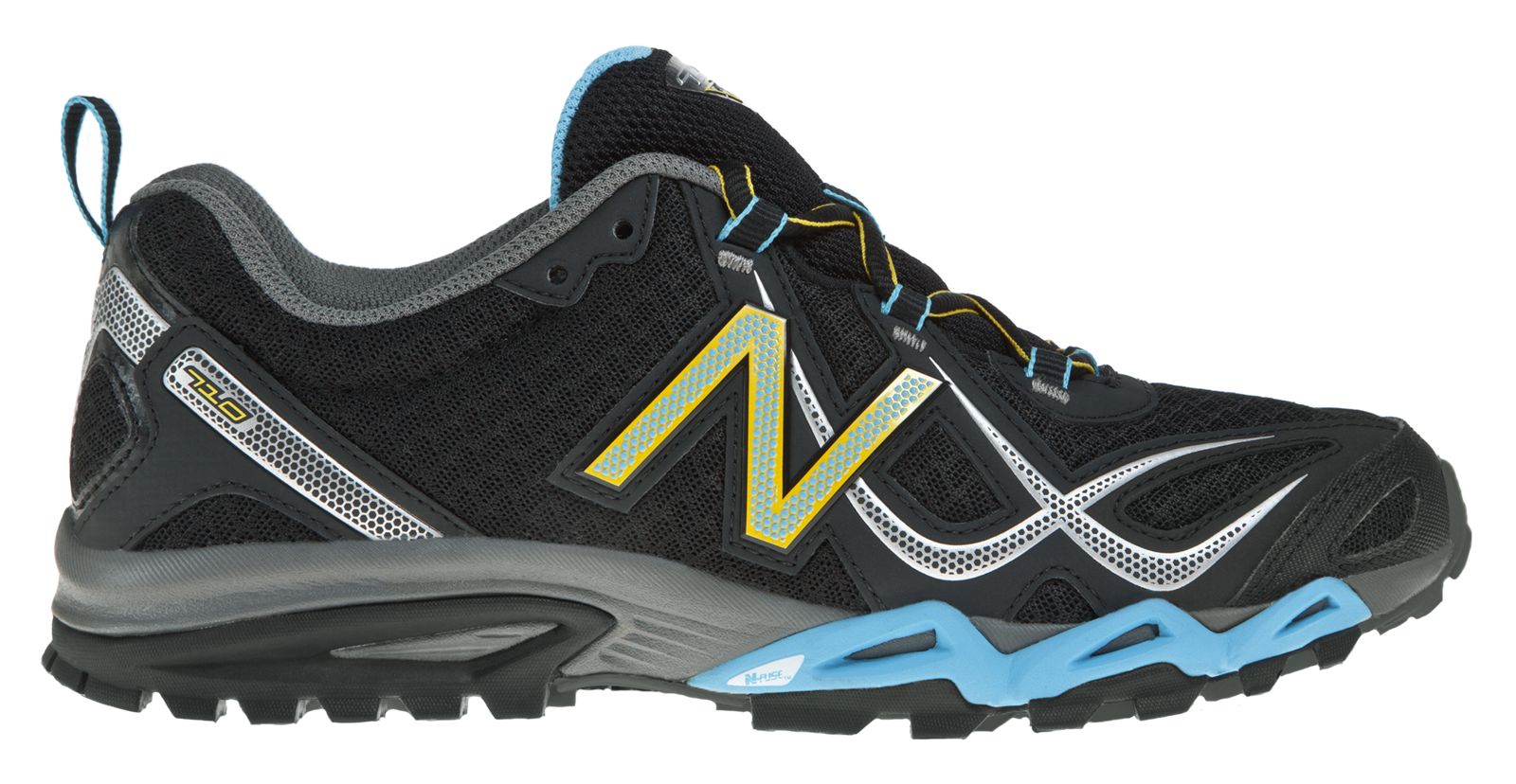 New Balance 710, Black with Blue