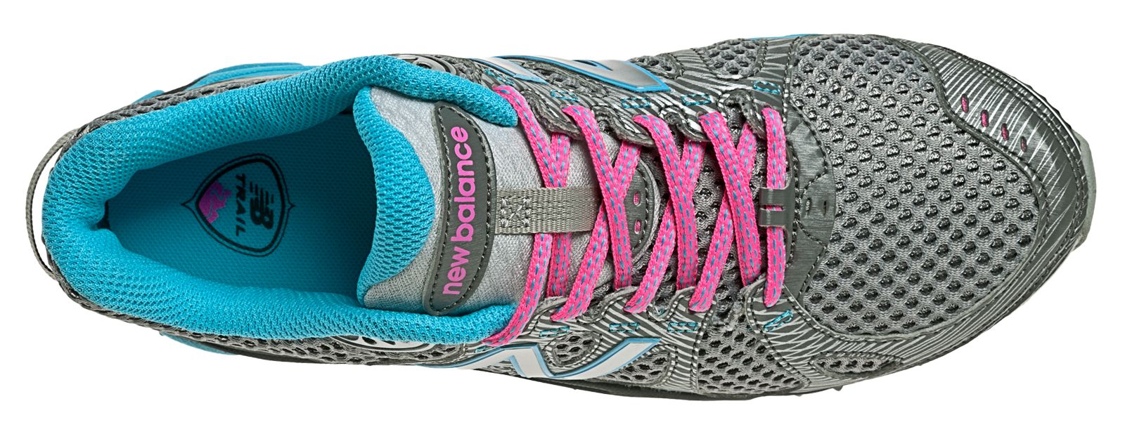 New Balance 810v2, Grey with Blue Atoll &amp; Pink Shock