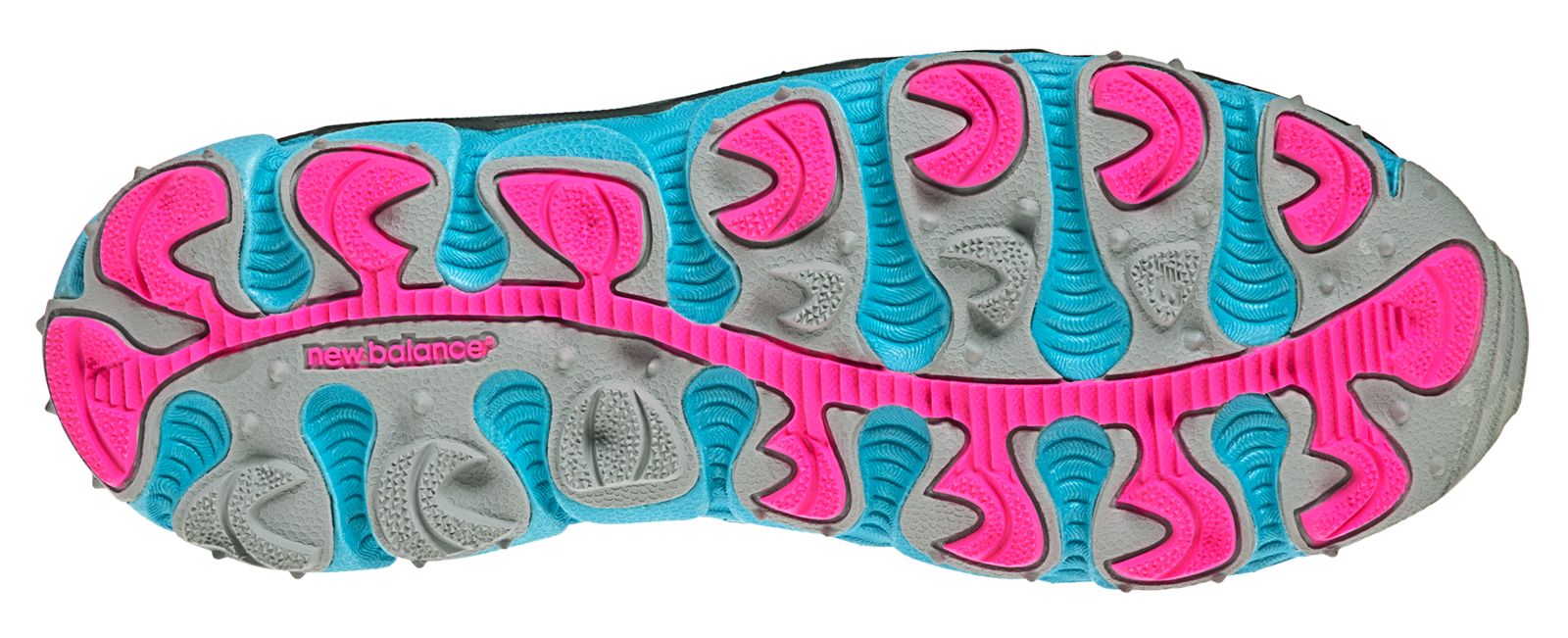 New Balance 810v2, Grey with Blue Atoll &amp; Pink Shock