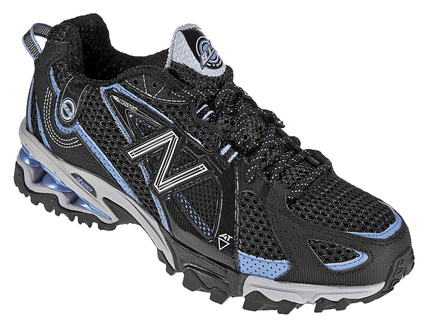 New Balance 814, Black with Blue
