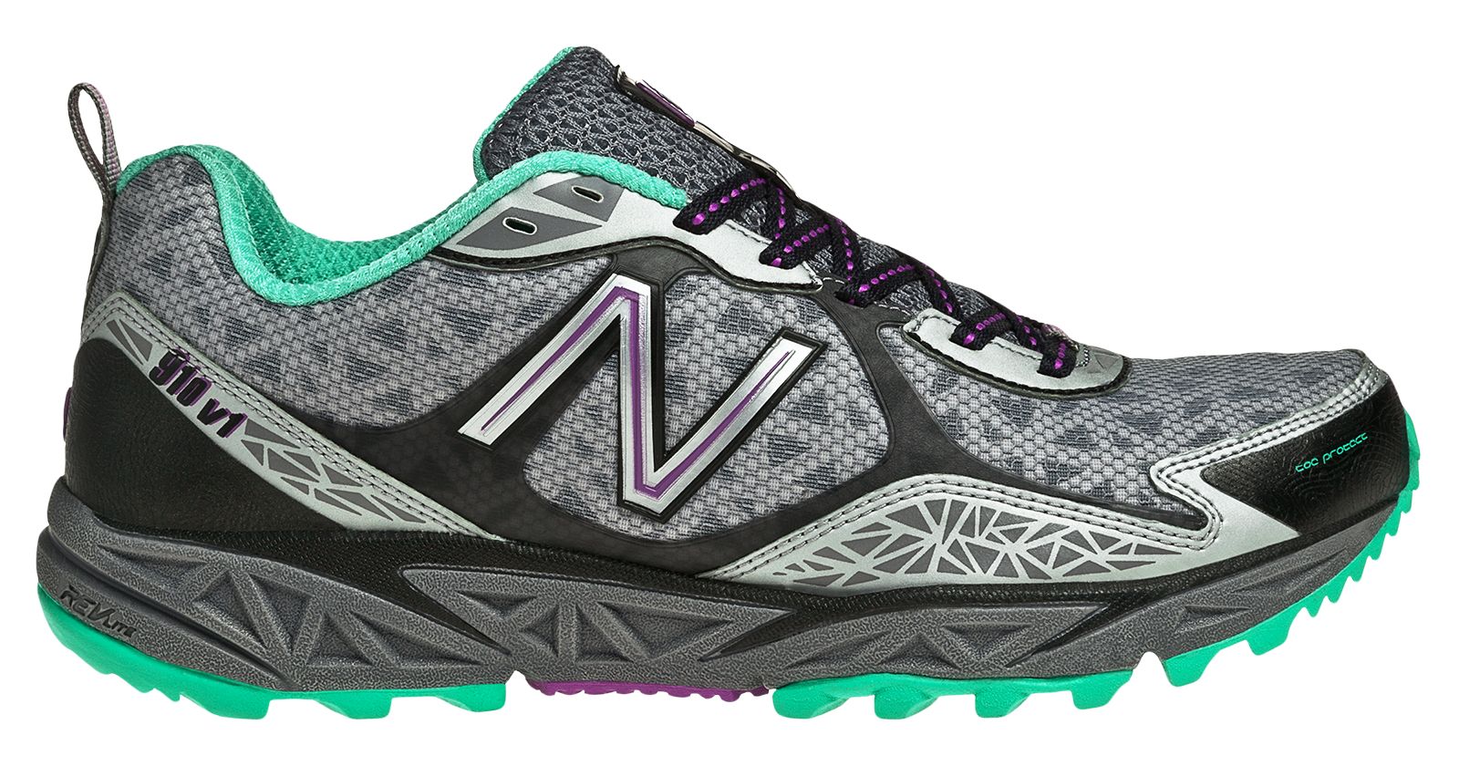 New Balance 910, Grey with Green