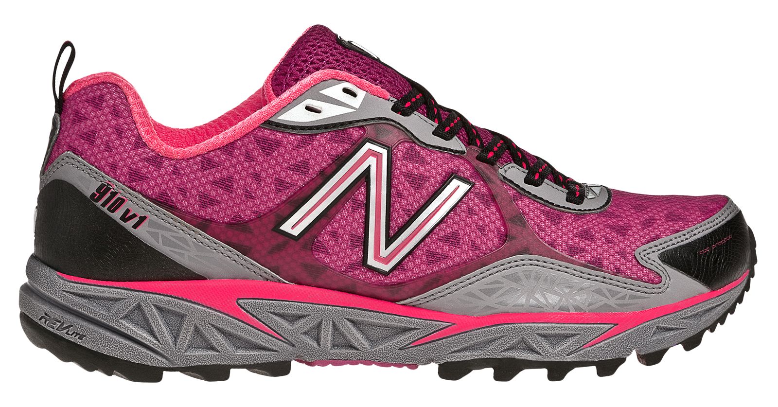New Balance 910, Grey with Pink