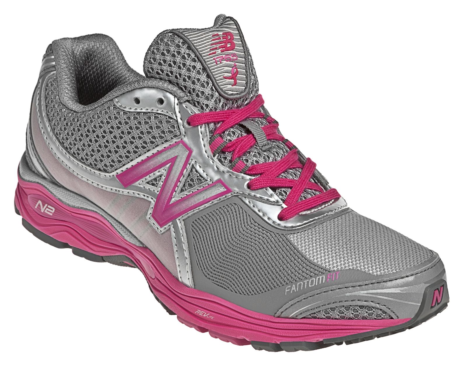 New Balance 1765, Silver with Diva Pink