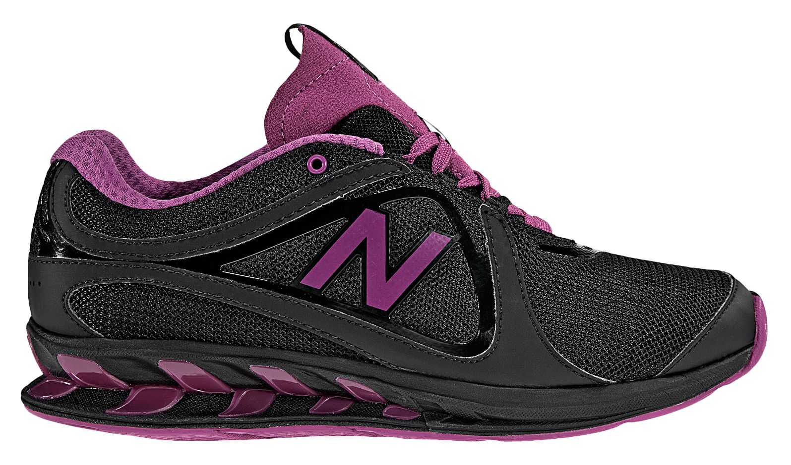 New Balance 855, Black with Purple