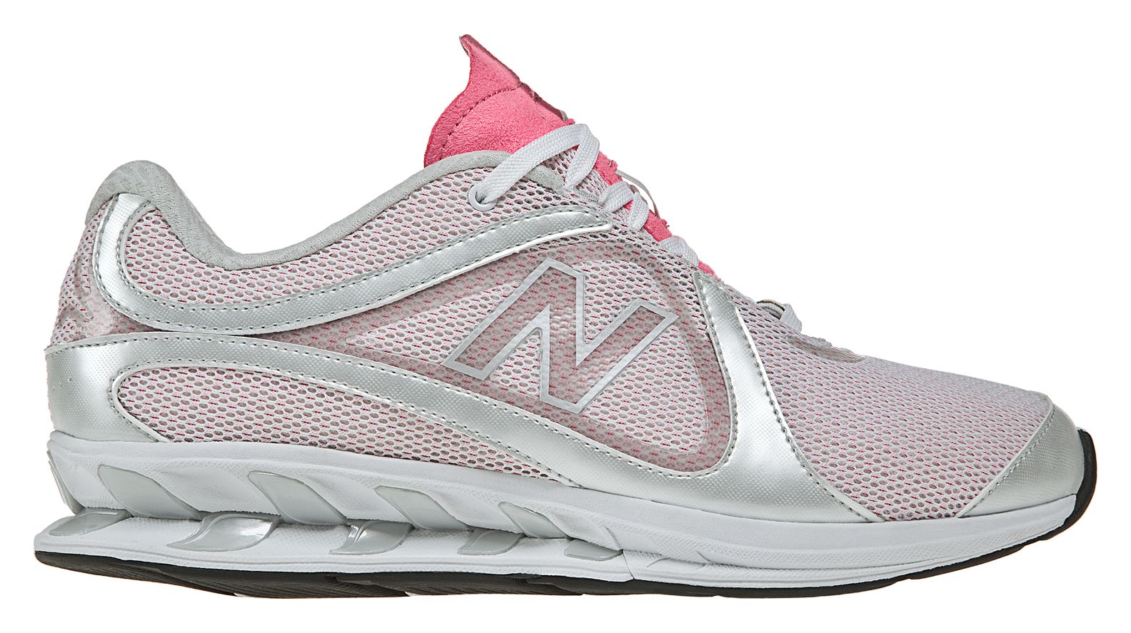 New Balance 855, Silver with Pink