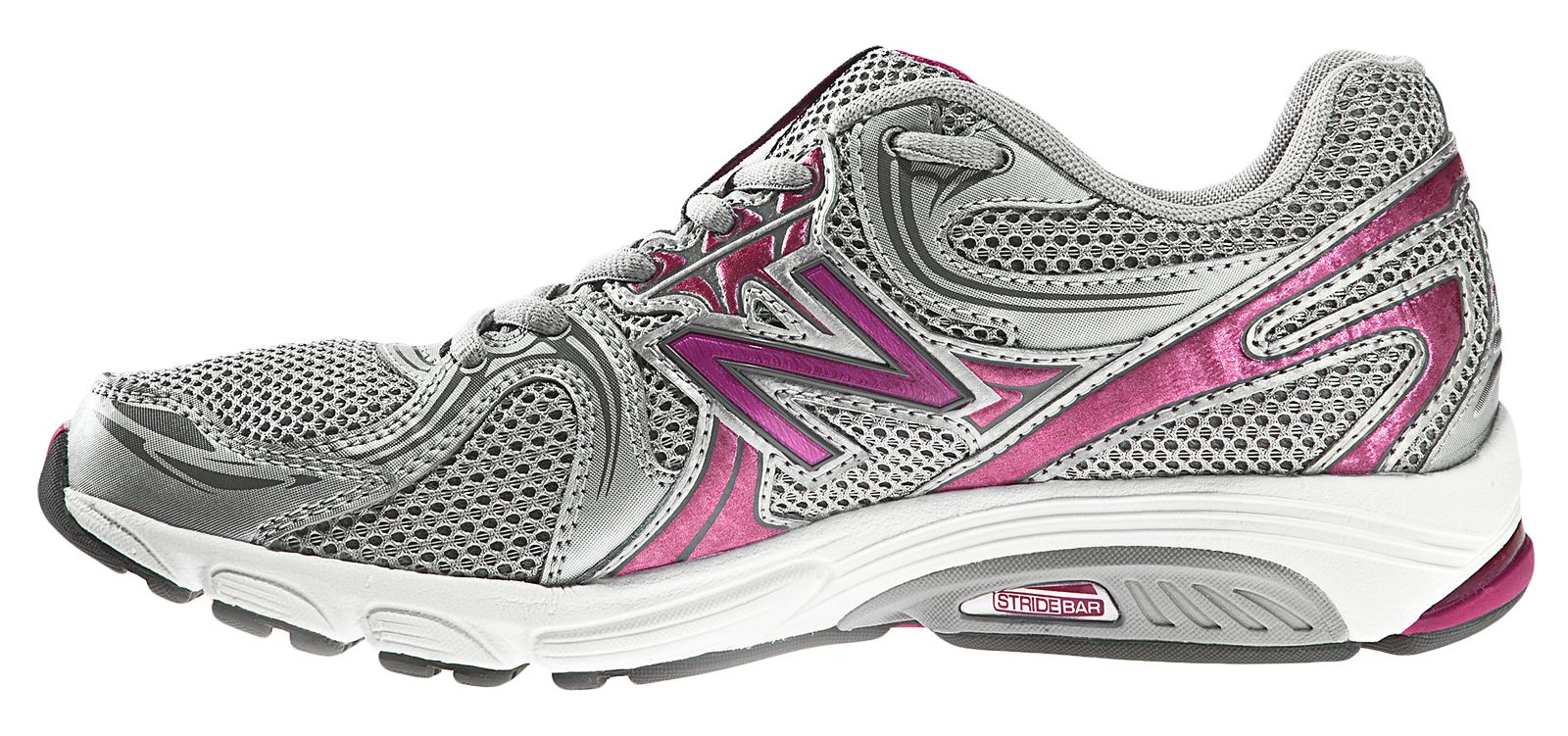 New Balance 860, Silver with Pink
