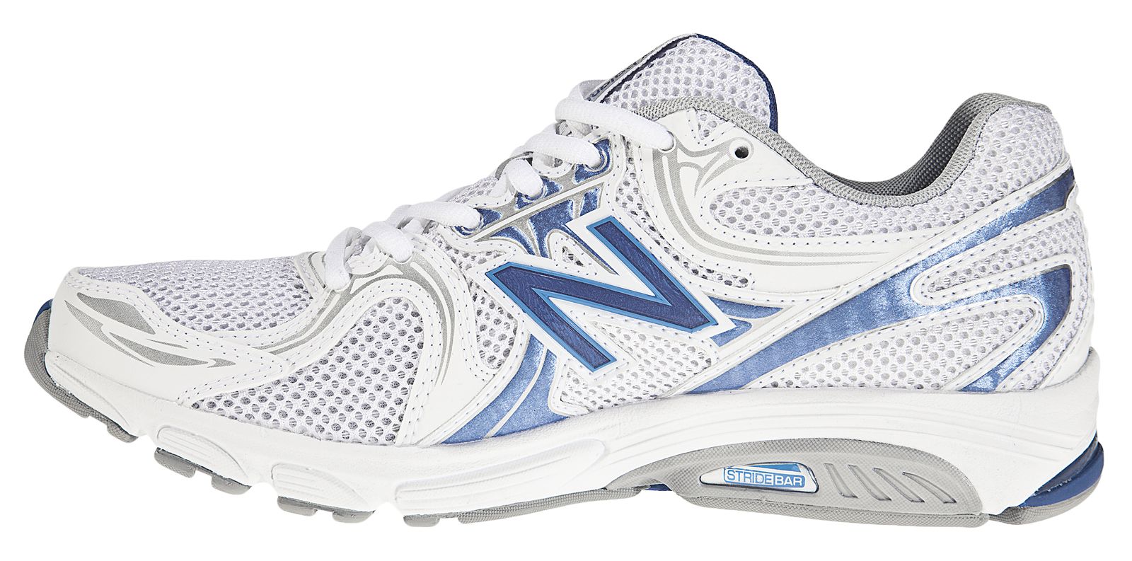 New Balance 860, White with Blue &amp; Grey