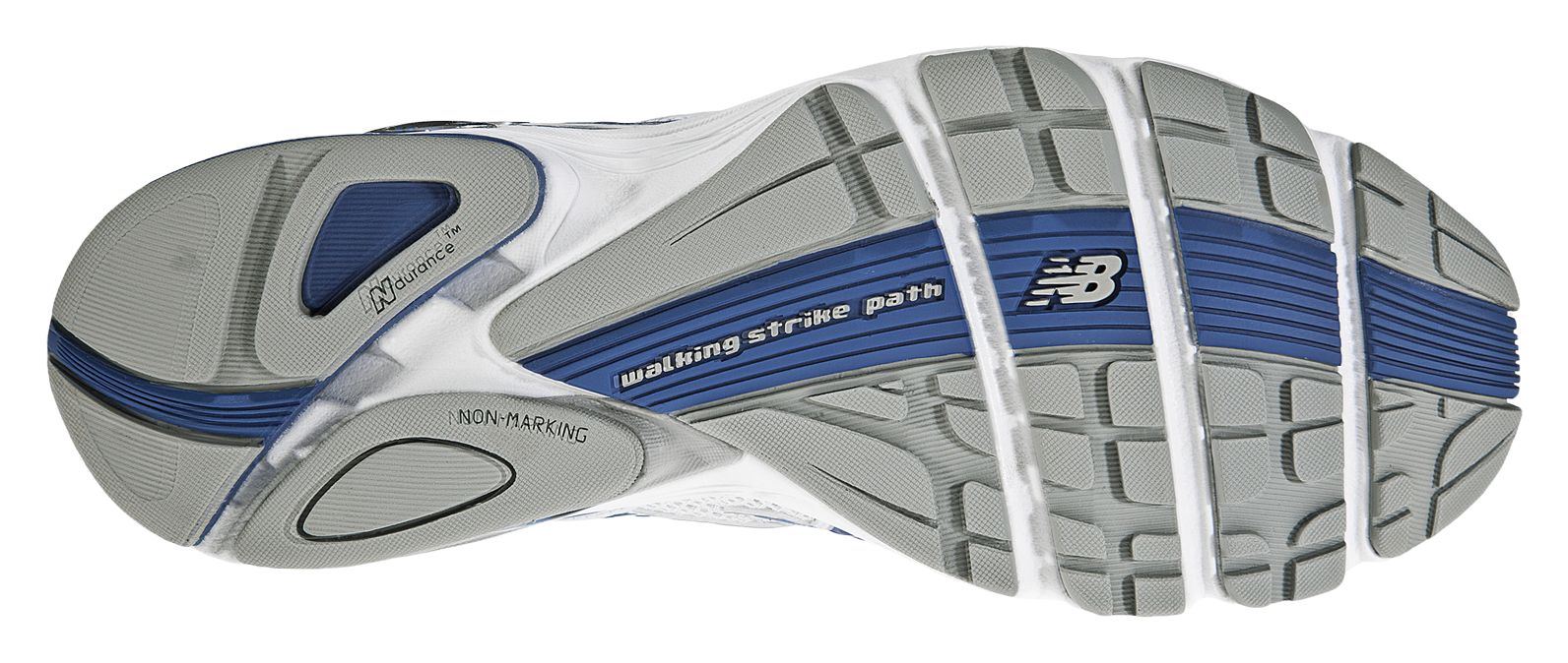 New Balance 860, White with Blue &amp; Grey