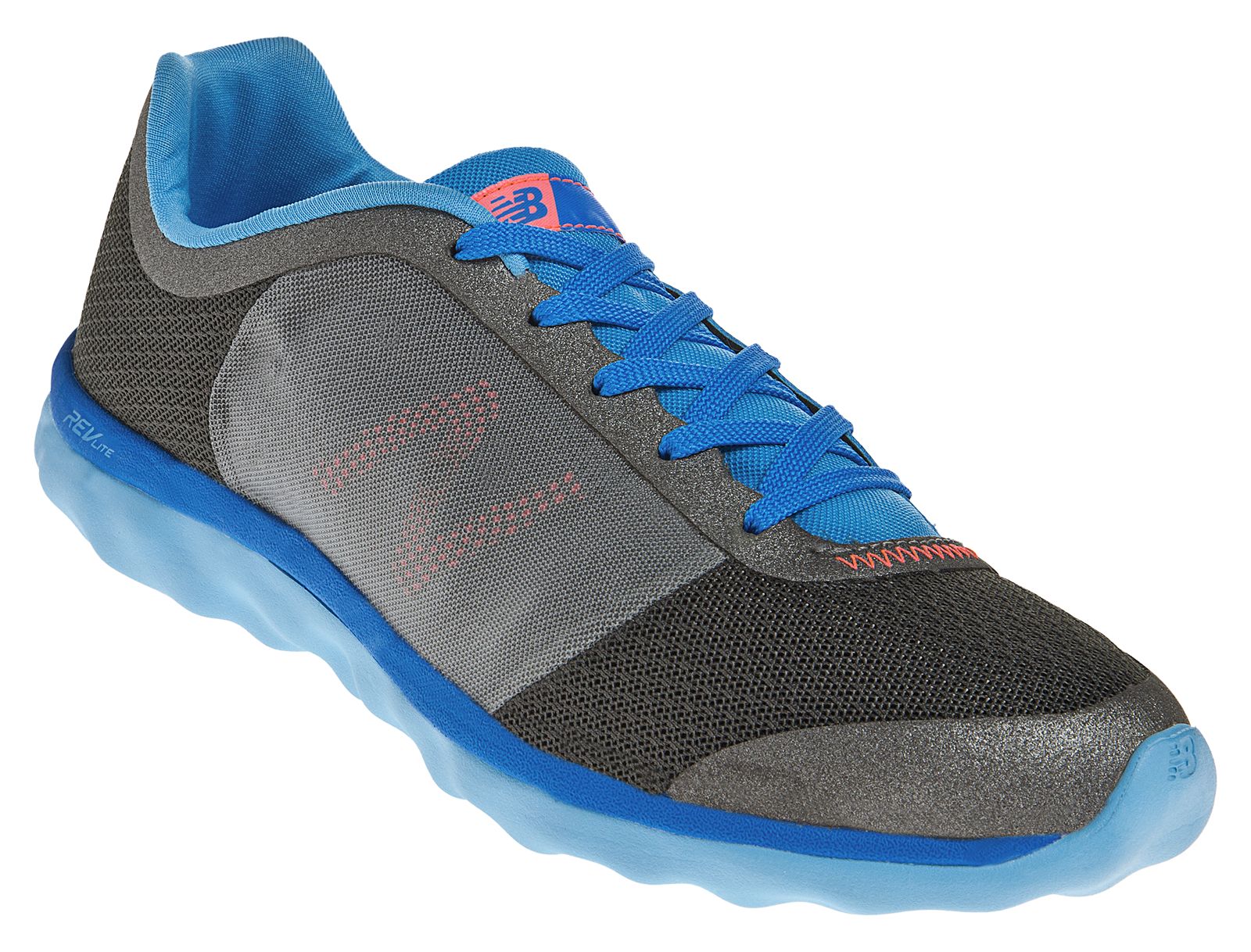SuperLight/SuperFresh 895, Dark Grey with Light Grey &amp; Blue Atoll