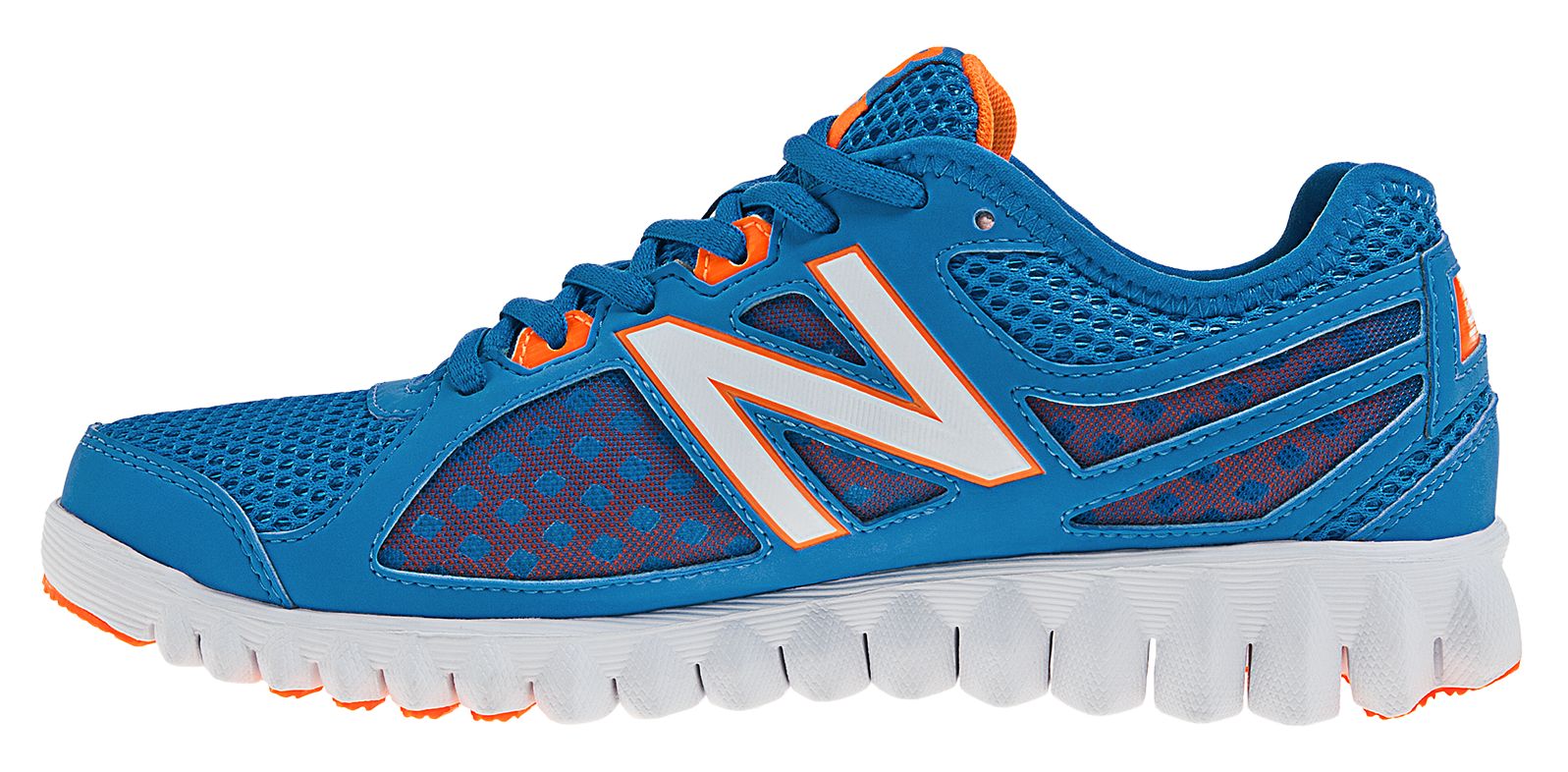 NBGruve 1157, Kinetic Blue with White &amp; Orange