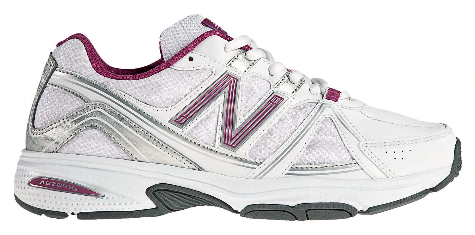 New Balance 461, Silver with Pink