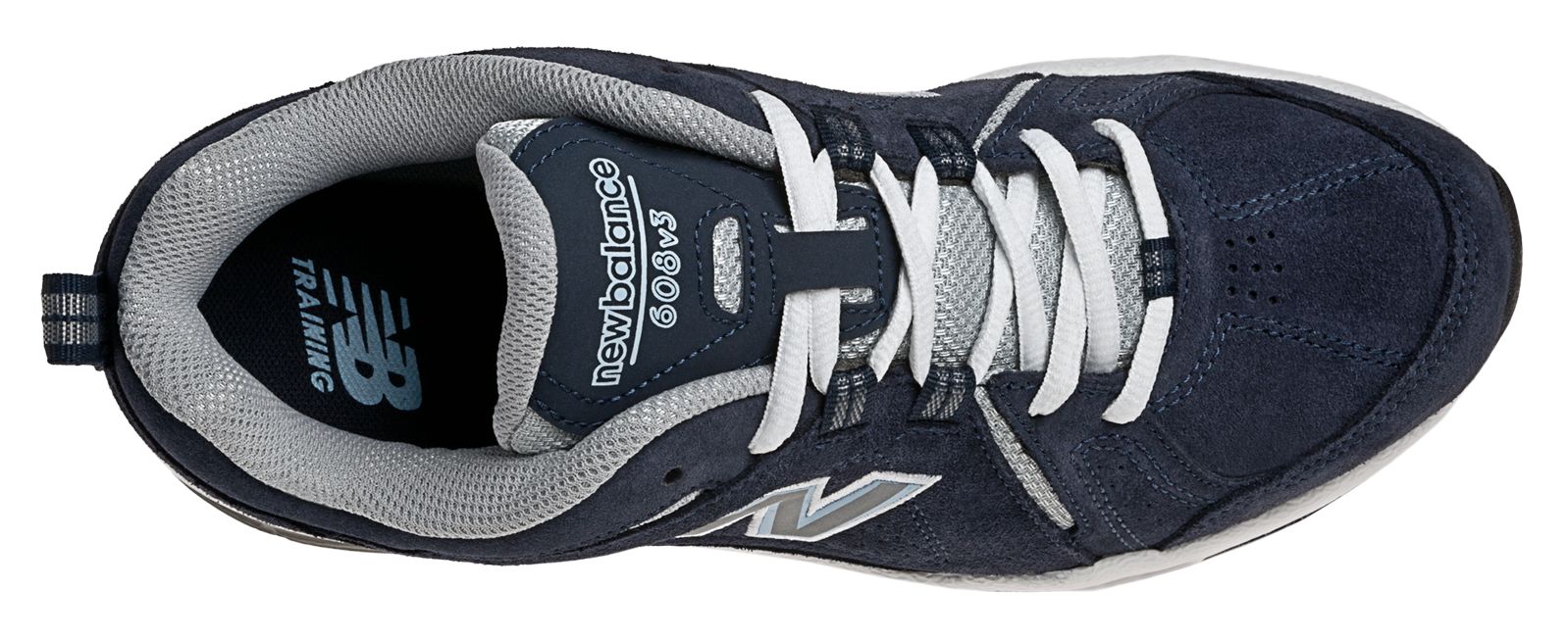 New Balance 608, Navy with Light Blue