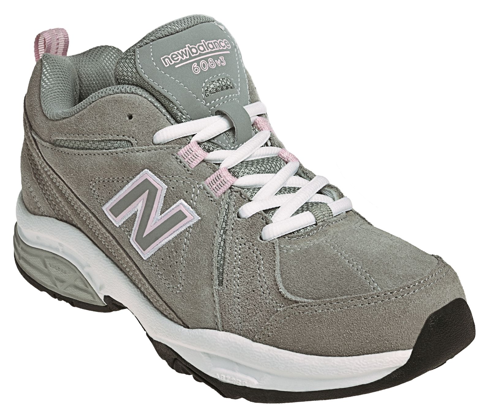 New Balance 608, Grey with Pink
