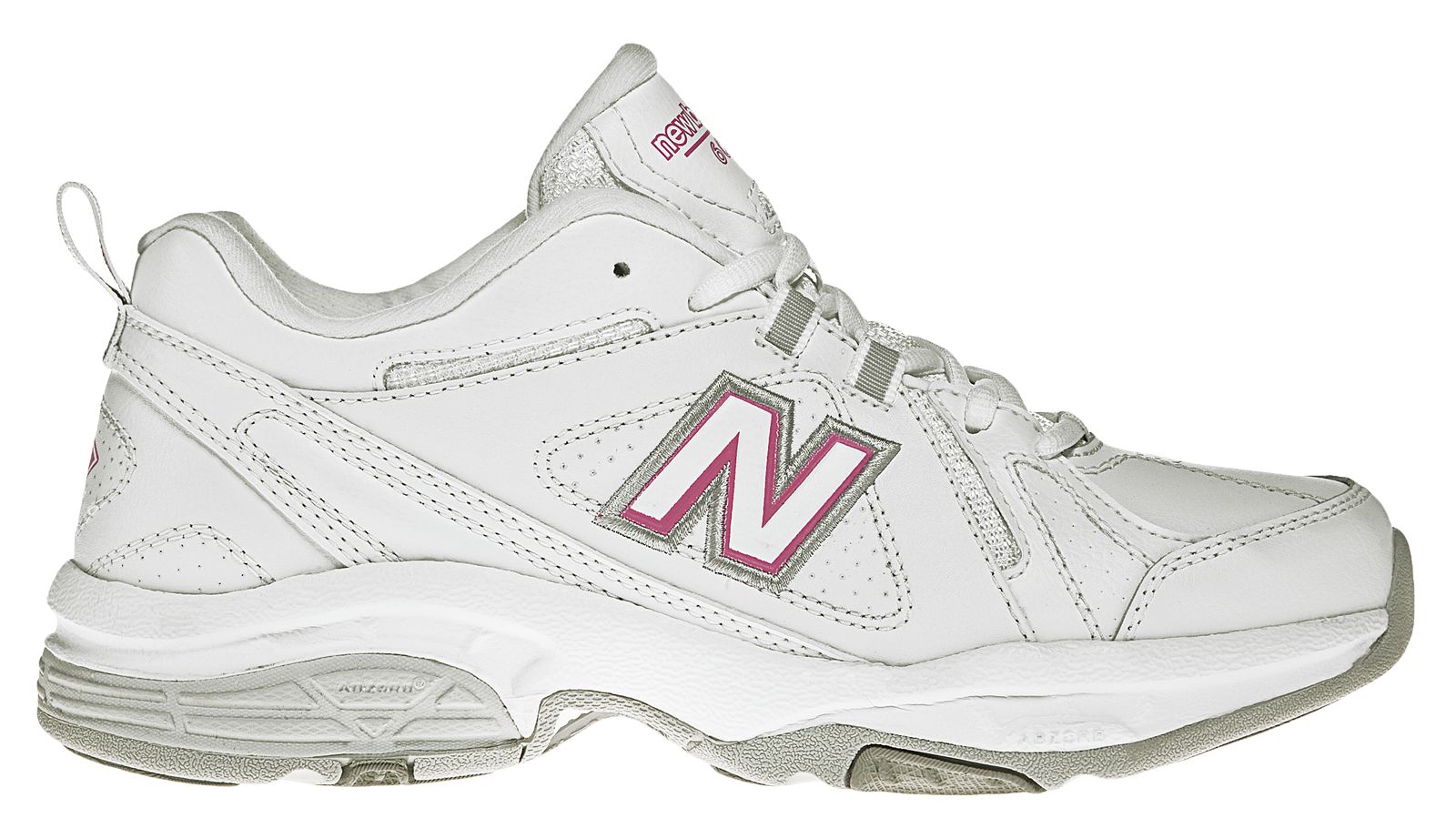 New Balance 608v3, White with Pink
