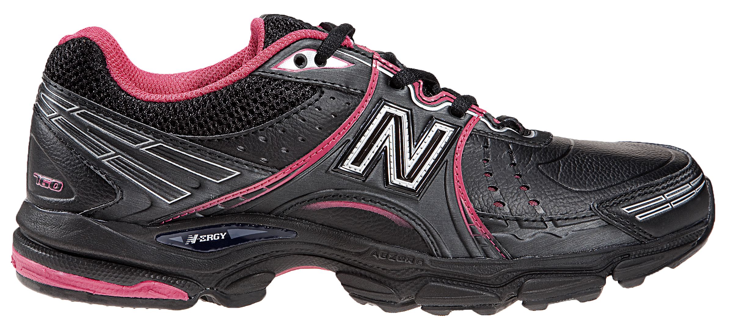 New Balance 760, Black with Pink
