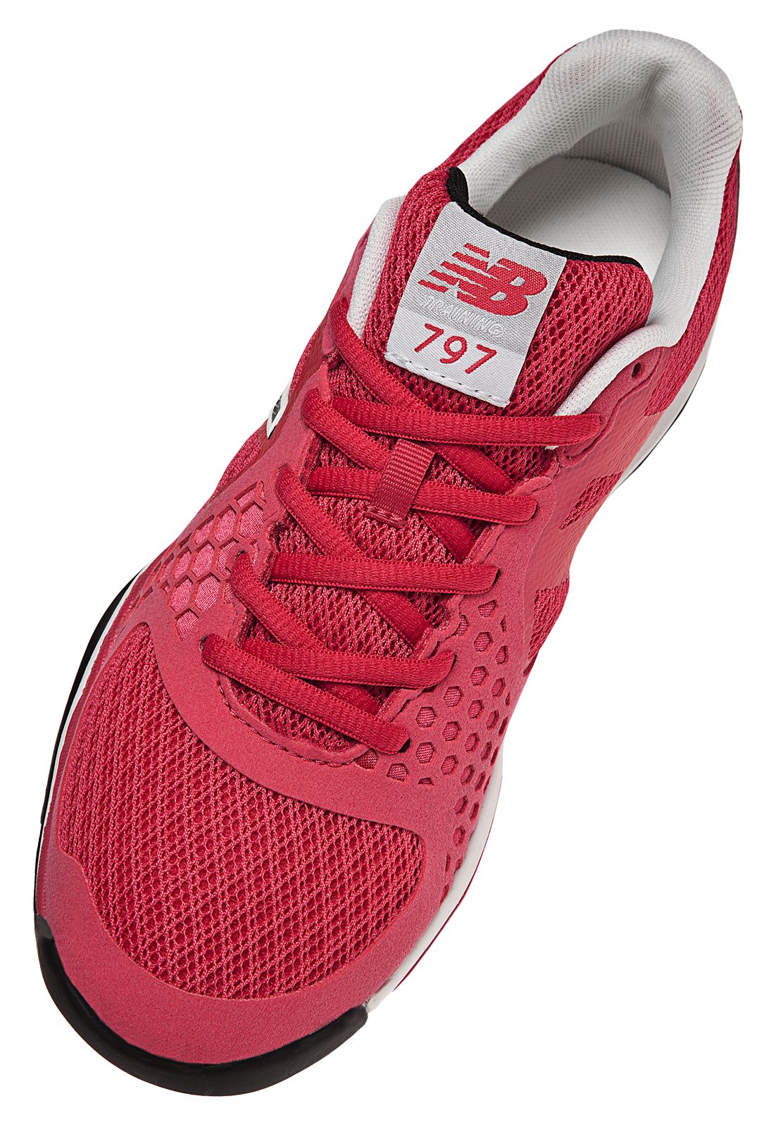 New Balance 797, Raspberry with White